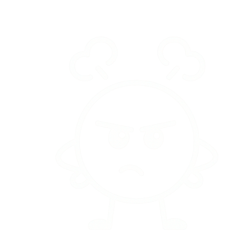 Angry Mr Bullet Point Cartoon